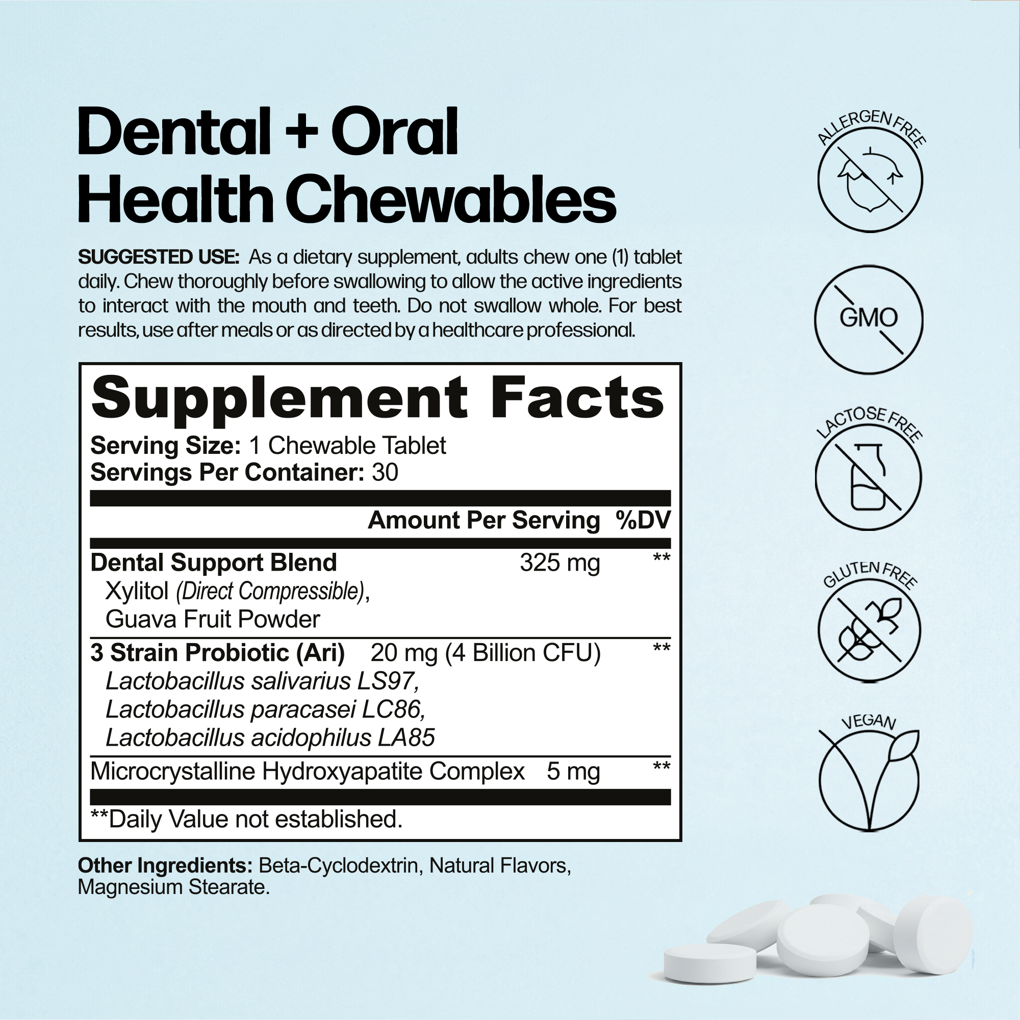 Dental + Oral Health Chewables