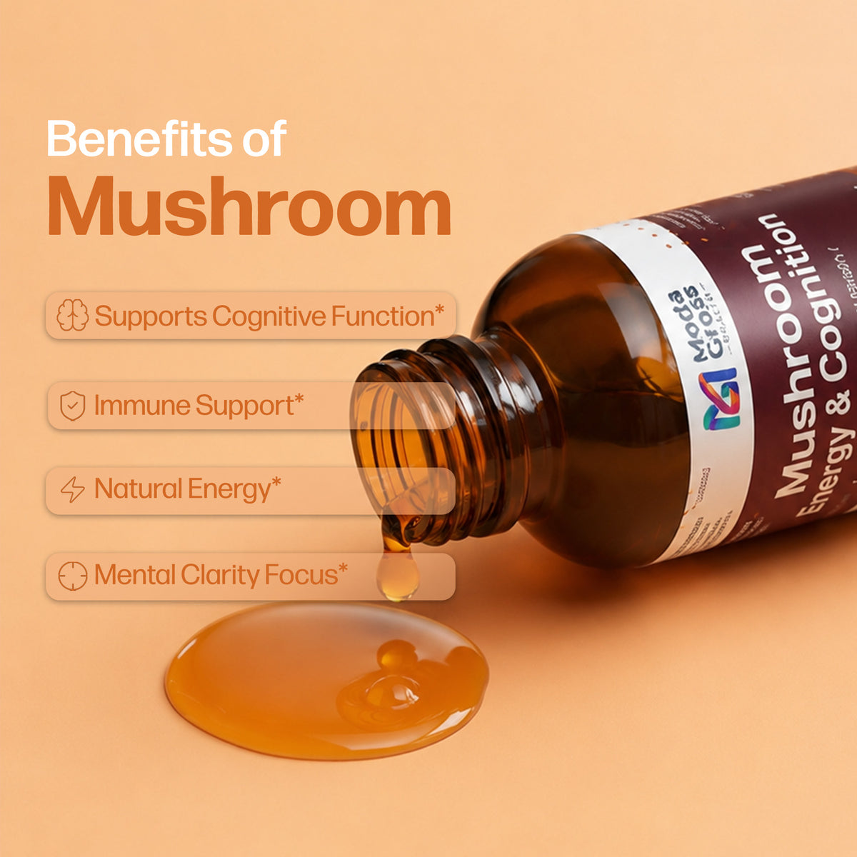 Mushroom Energy & Cognition Drops