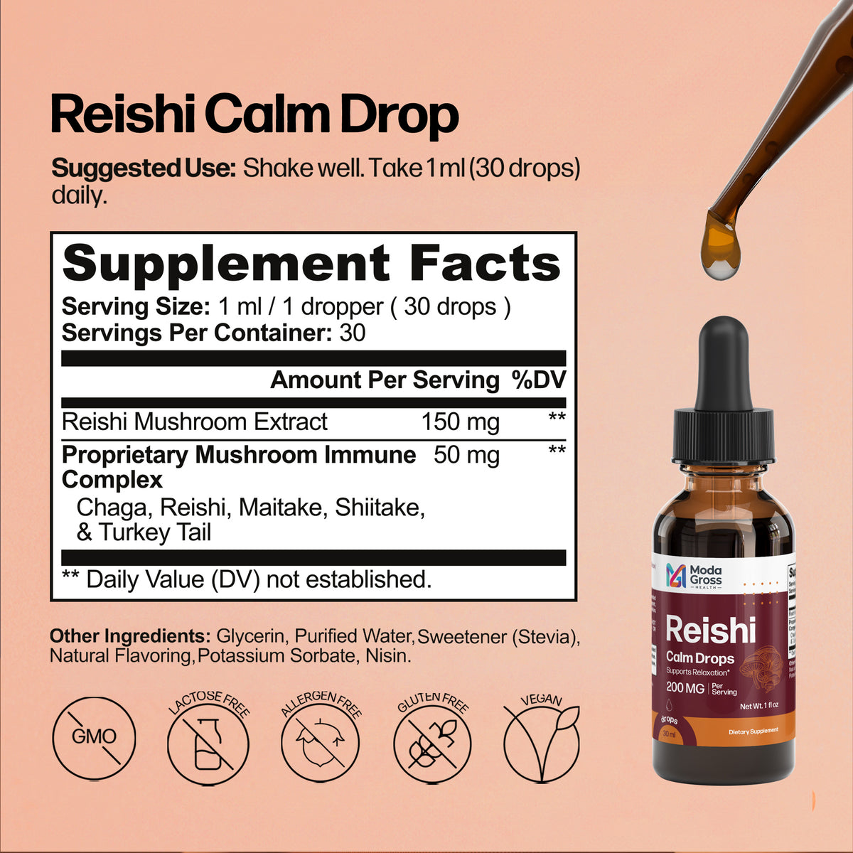 Reishi Calm Drops