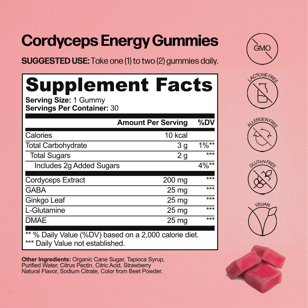 Cordyceps Energy Gummies