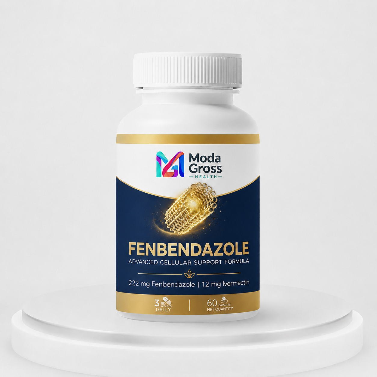 Fenbendazole 60 Capsules, Made in USA